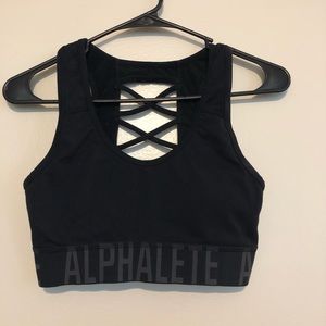 Alphalete criss cross sports bra